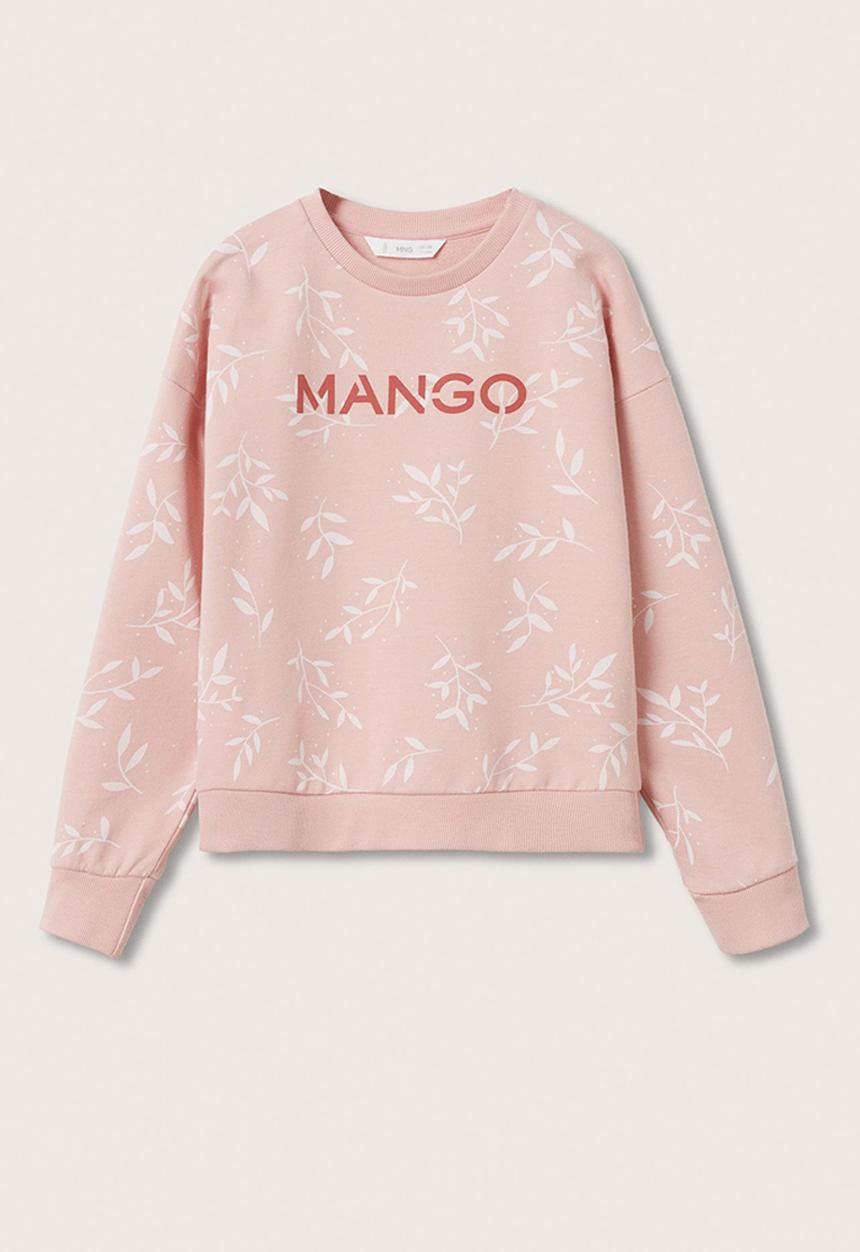 MANGO - Sweatshirt mangolo - pink