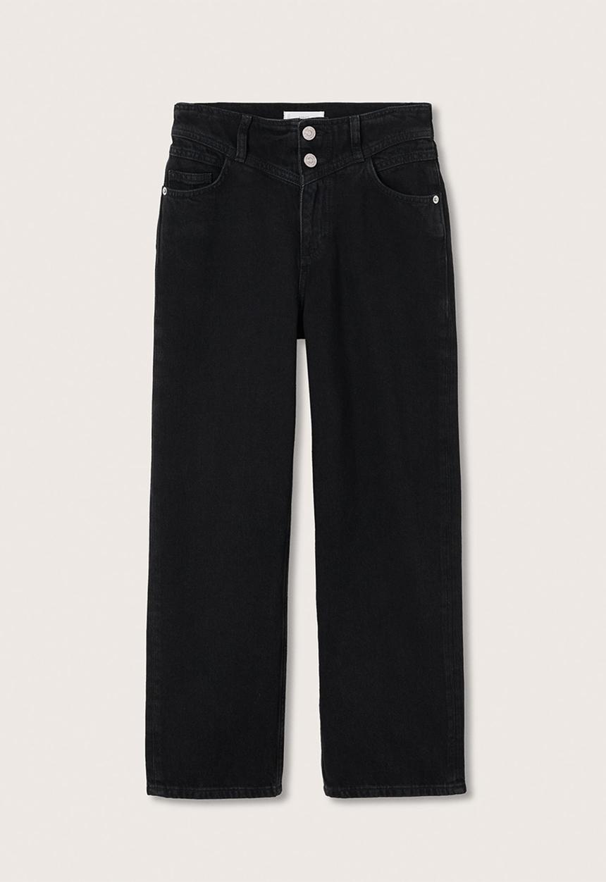 MANGO - Jeans Juliette - black