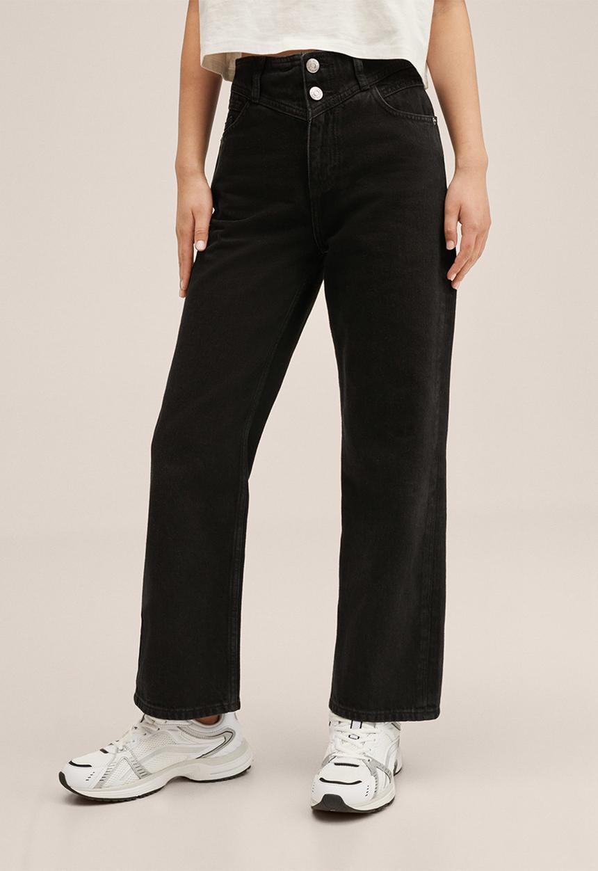 MANGO - Jeans Juliette - black