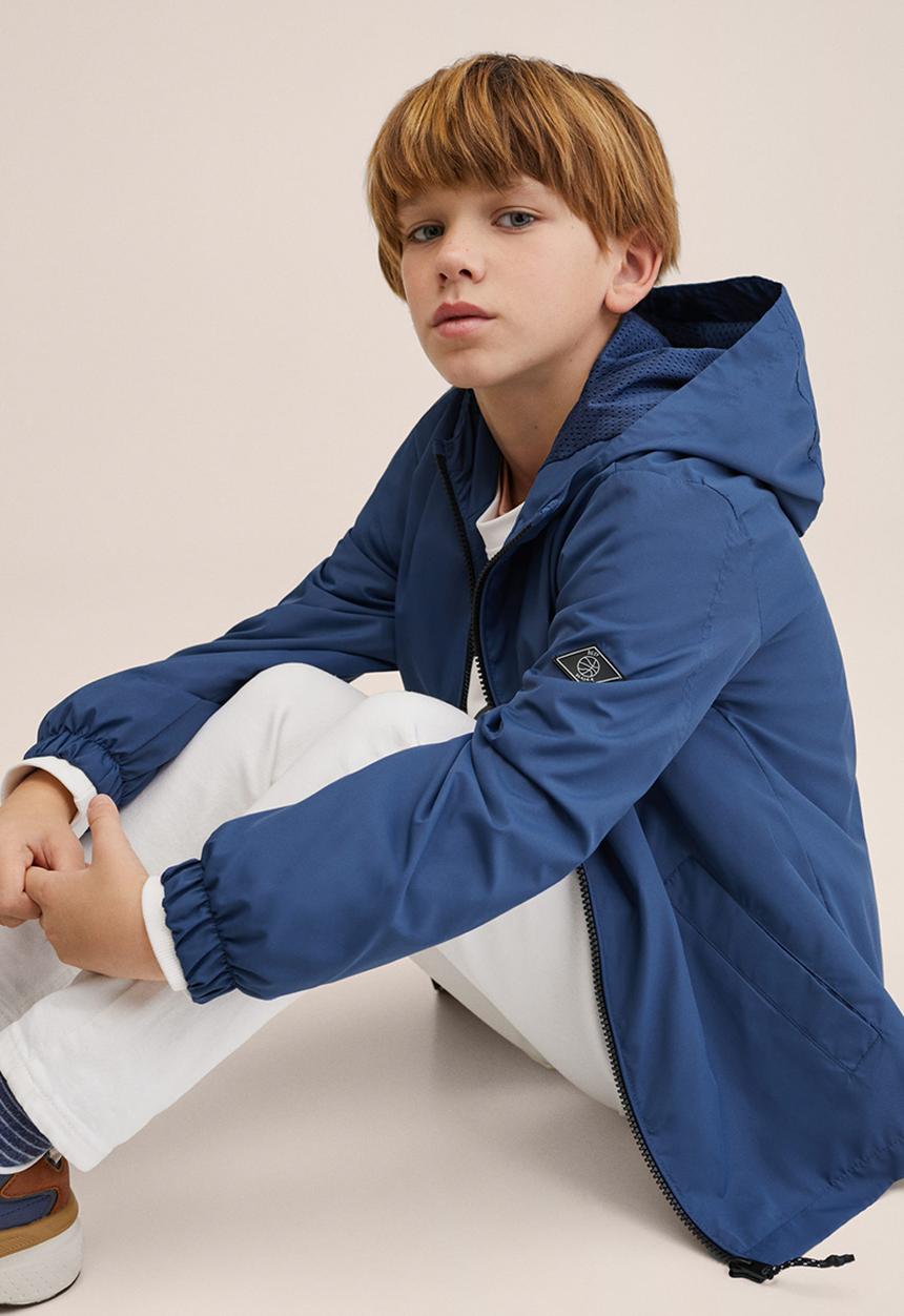 MANGO - Jacket atlanta - medium blue