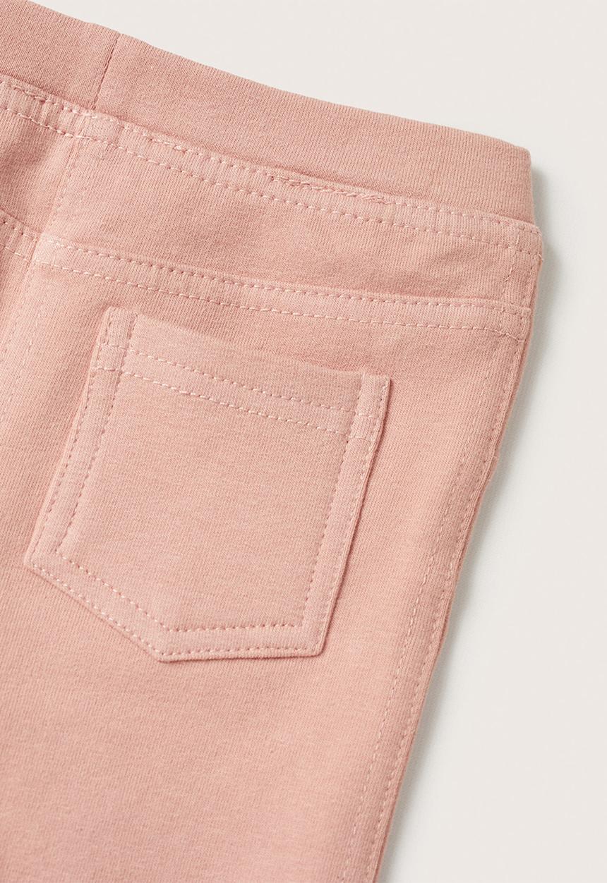 MANGO - Leggings terry - pink