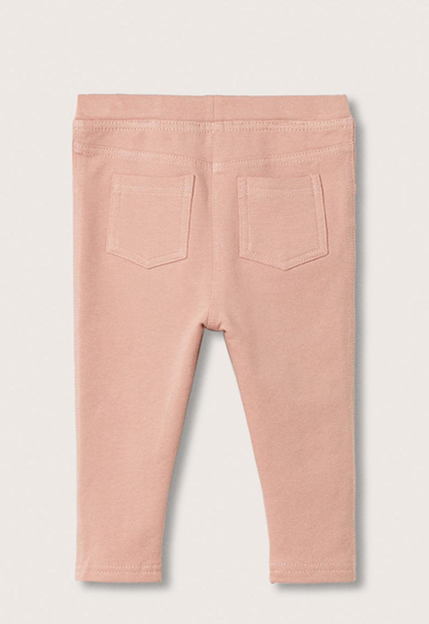MANGO - Leggings terry - pink