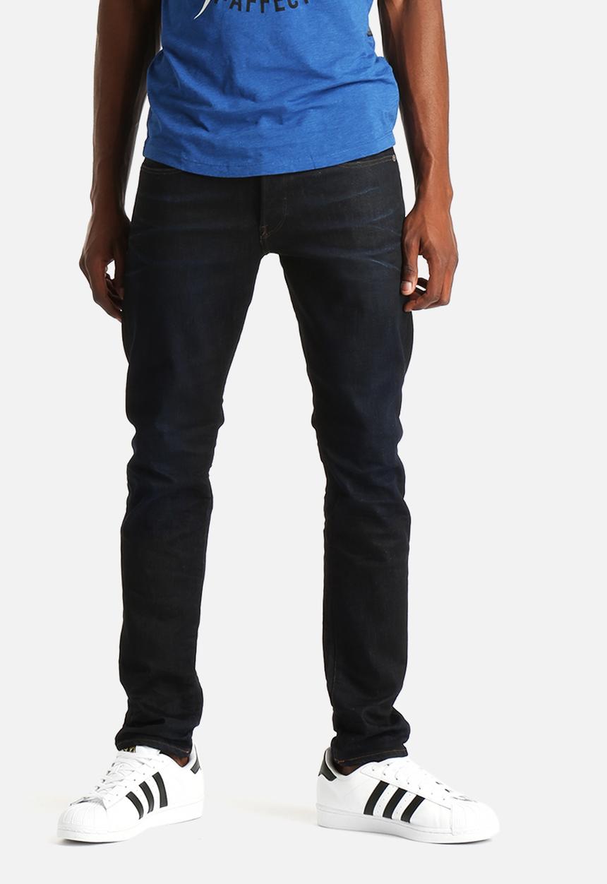 G-STAR - 3301 Regular Tapered Visor r stretch denim dk aged