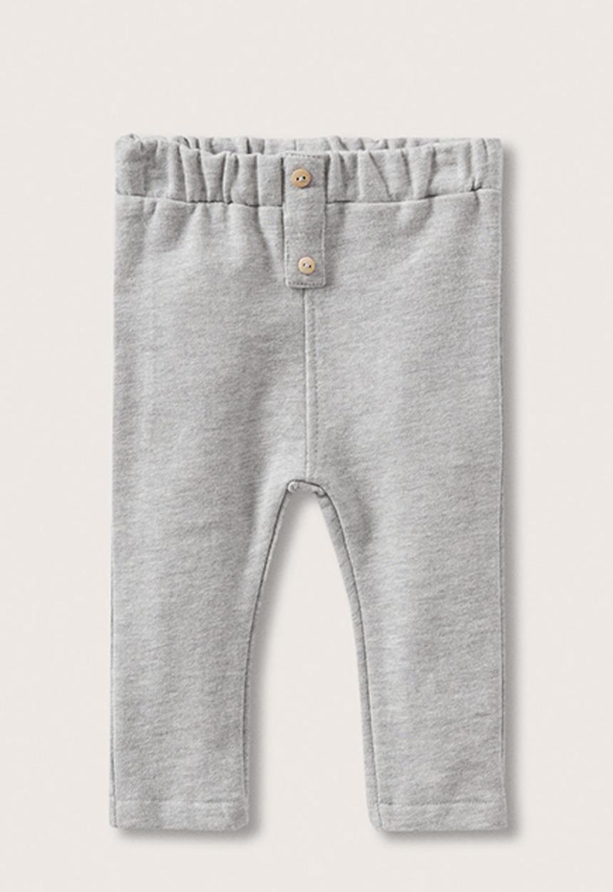MANGO - Trousers espin - medium gray