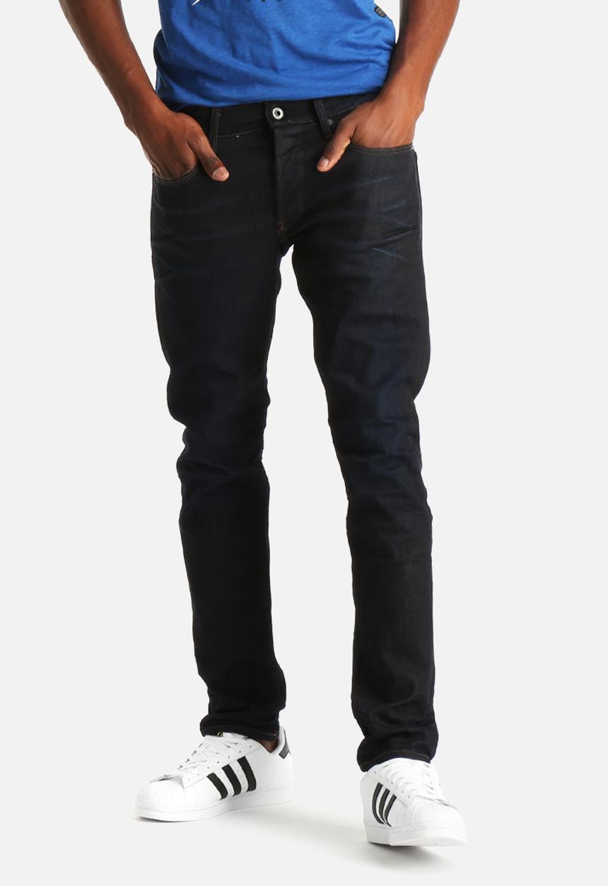 G-STAR - 3301 Regular Tapered Visor r stretch denim dk aged