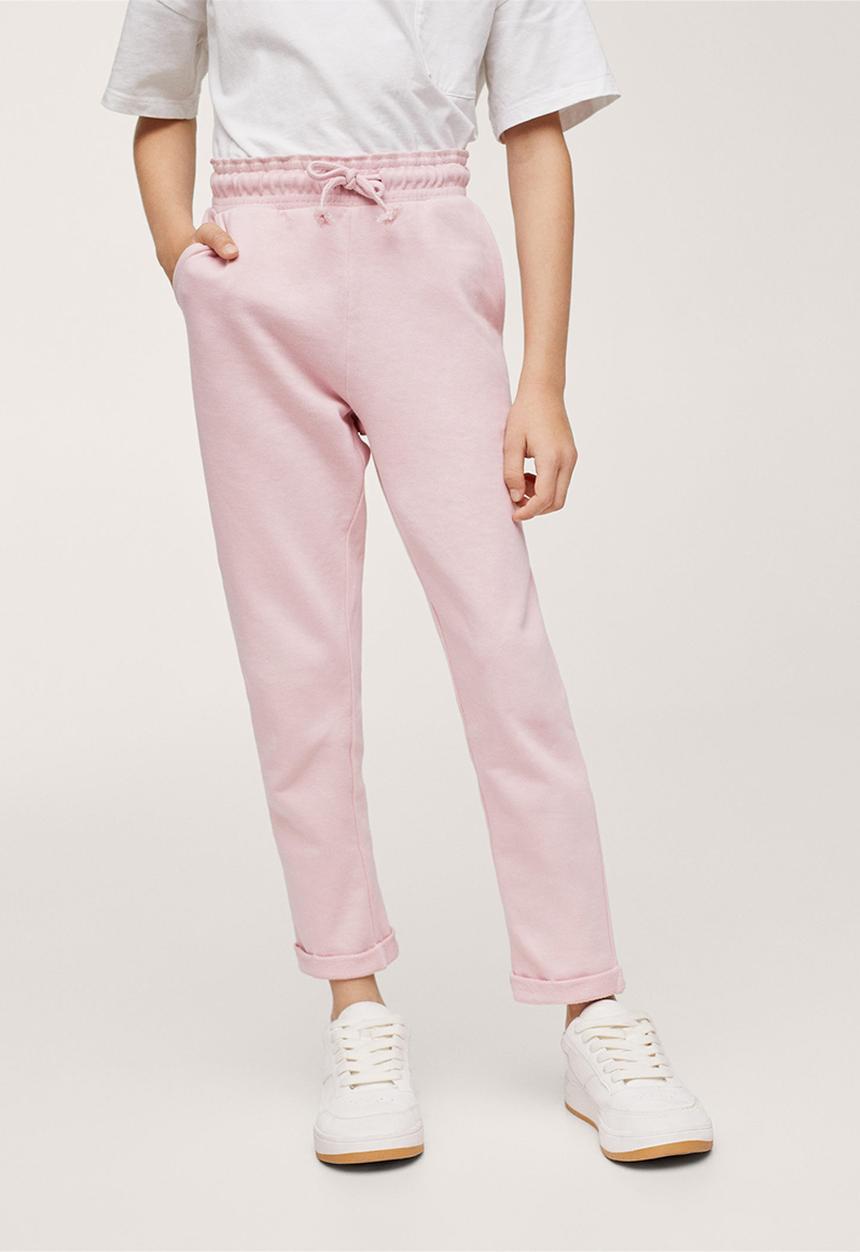 MANGO - Trousers viena - pink