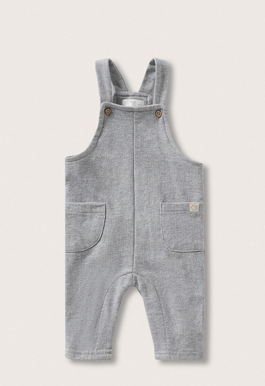 MANGO - Dungarees sena - pastal gray