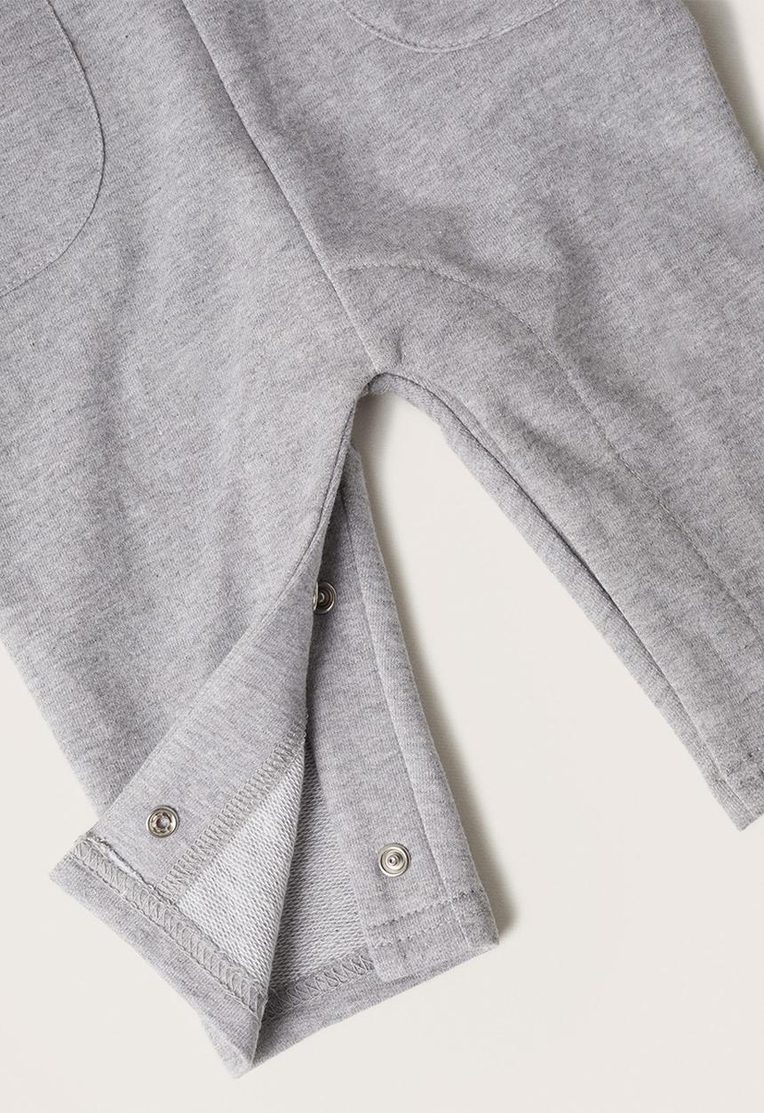 MANGO - Dungarees sena - pastal gray