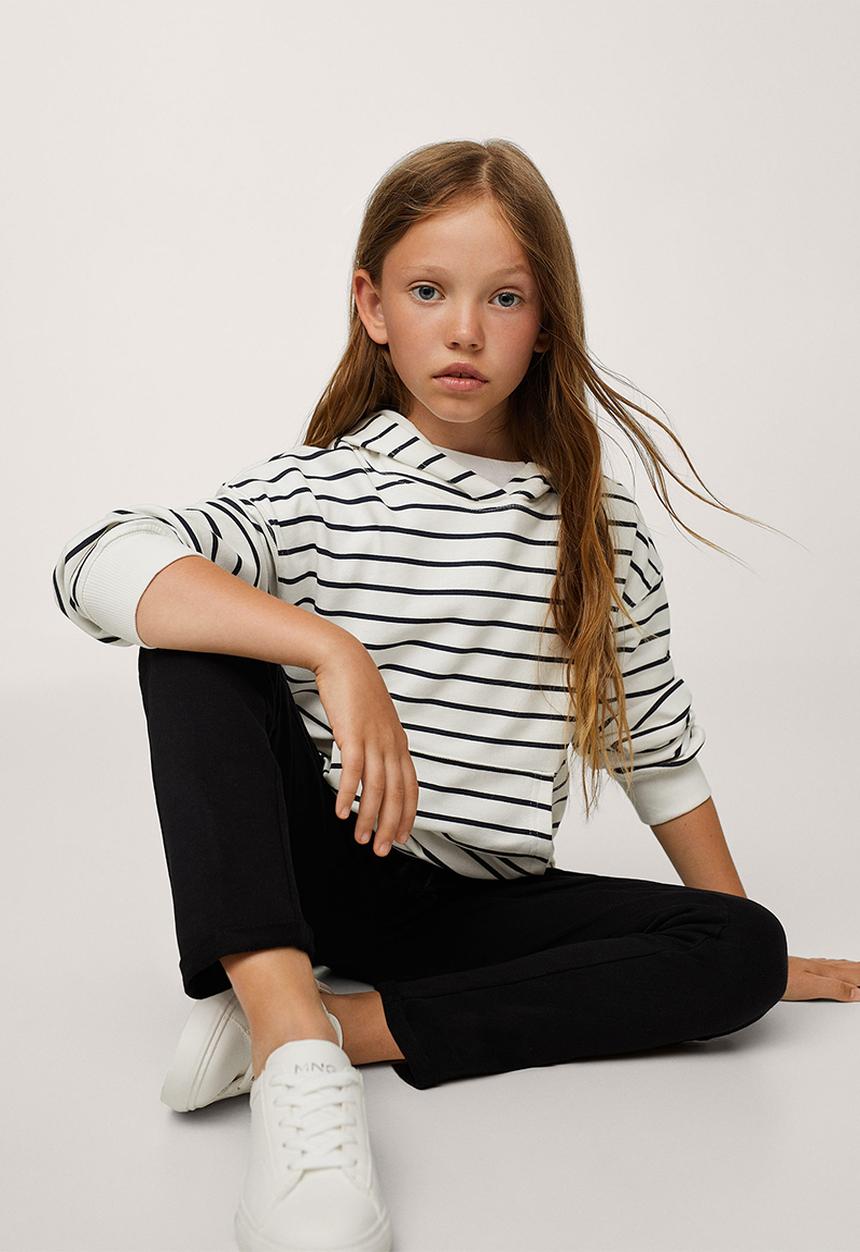 MANGO - Trousers viena - black