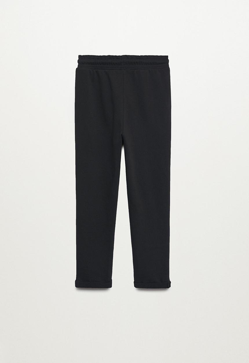 MANGO - Trousers viena - black