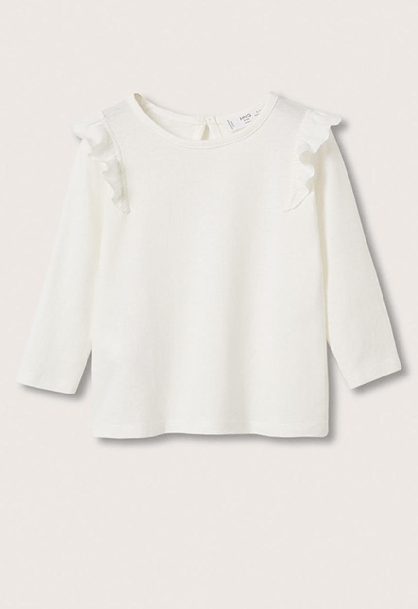 MANGO - T-shirt italy - natural