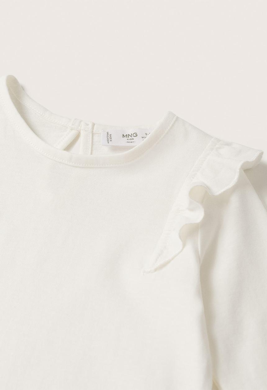 MANGO - T-shirt italy - natural