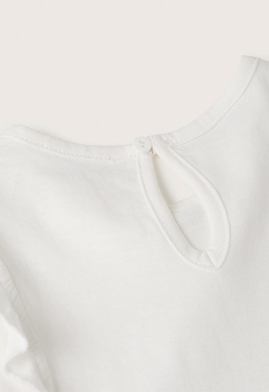 MANGO - T-shirt italy - natural