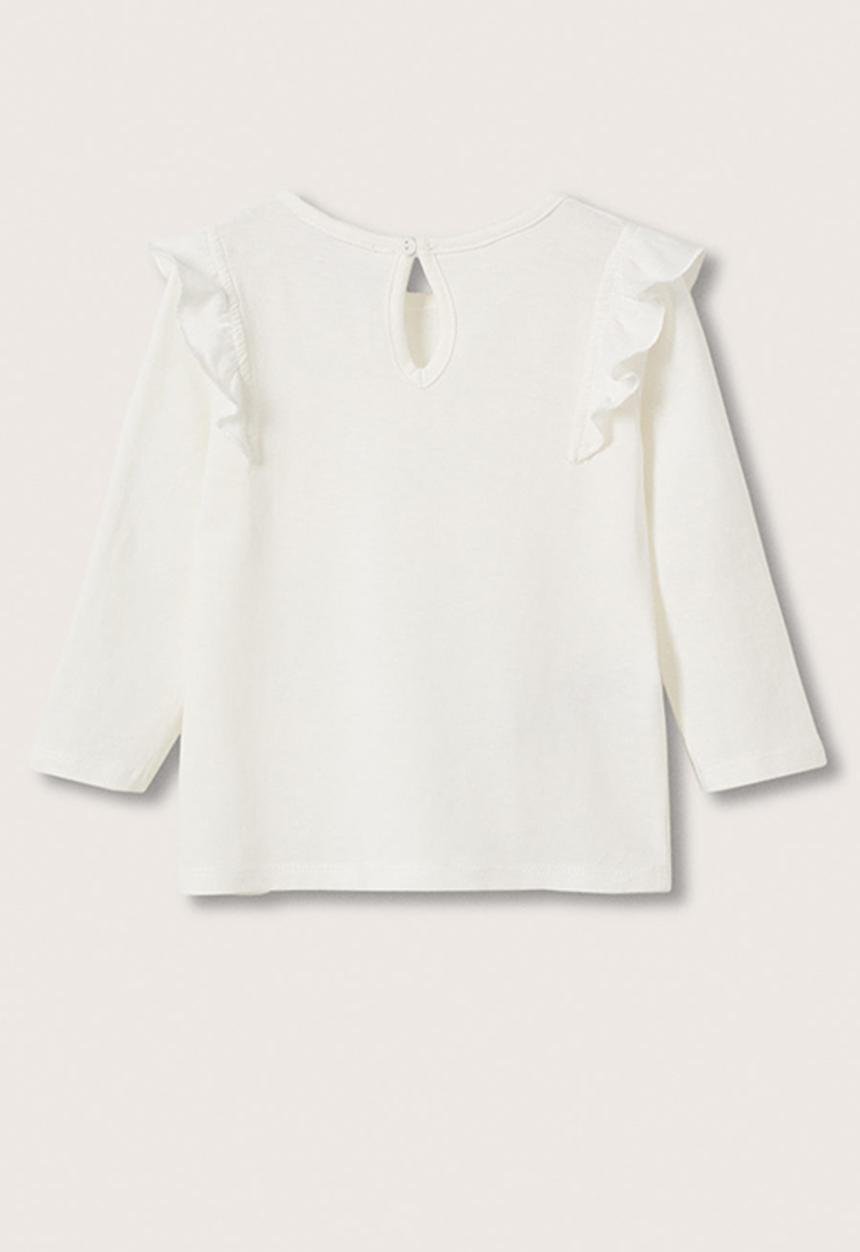 MANGO - T-shirt italy - natural