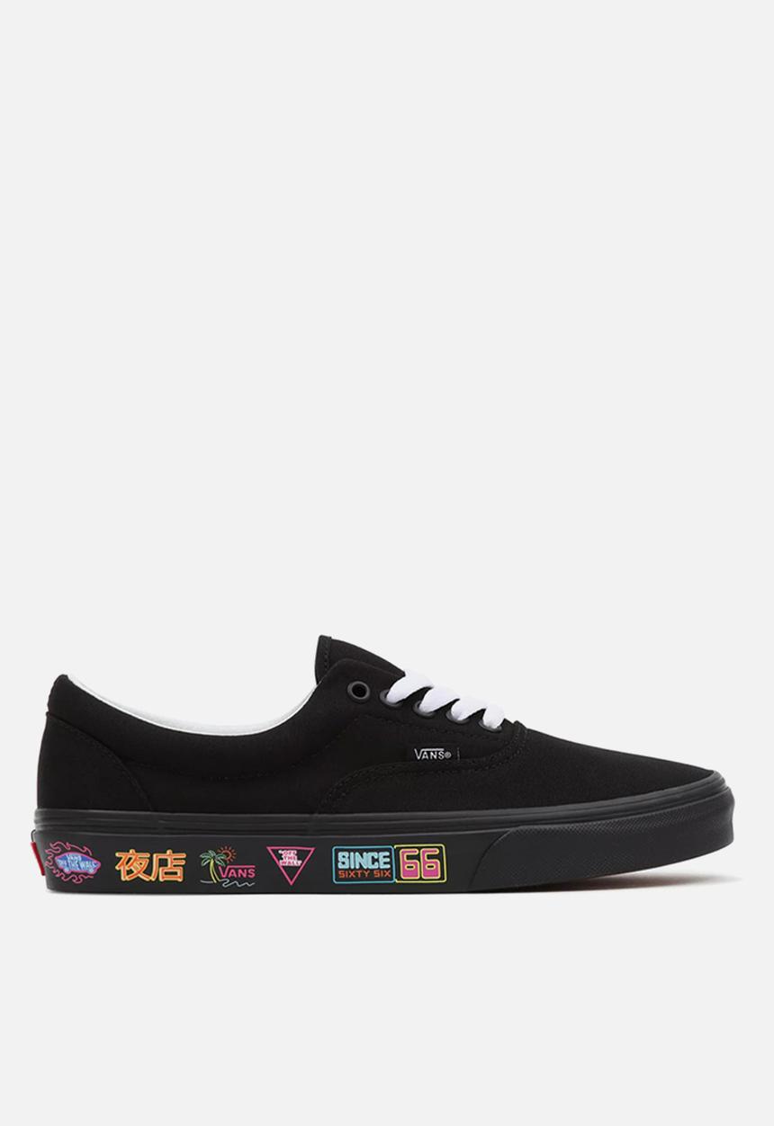Vans - Era - (vans market) black/neon