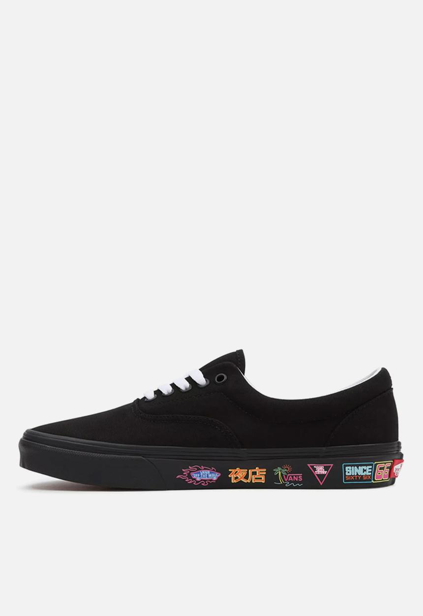 Vans - Era - (vans market) black/neon