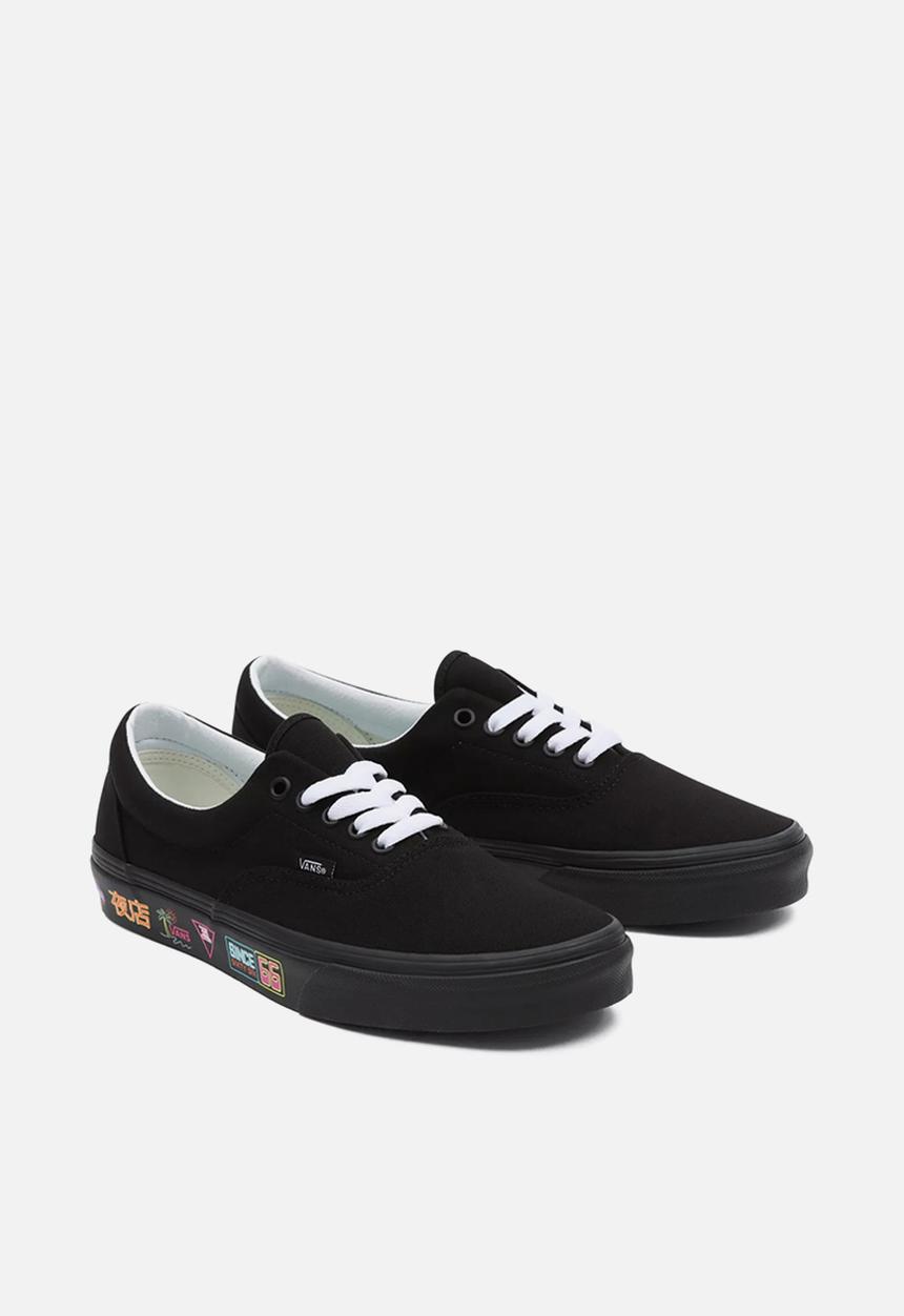 Vans - Era - (vans market) black/neon