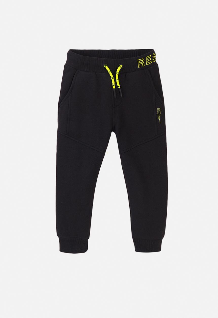 MINOTI - Teen boys respect black jogpant - black