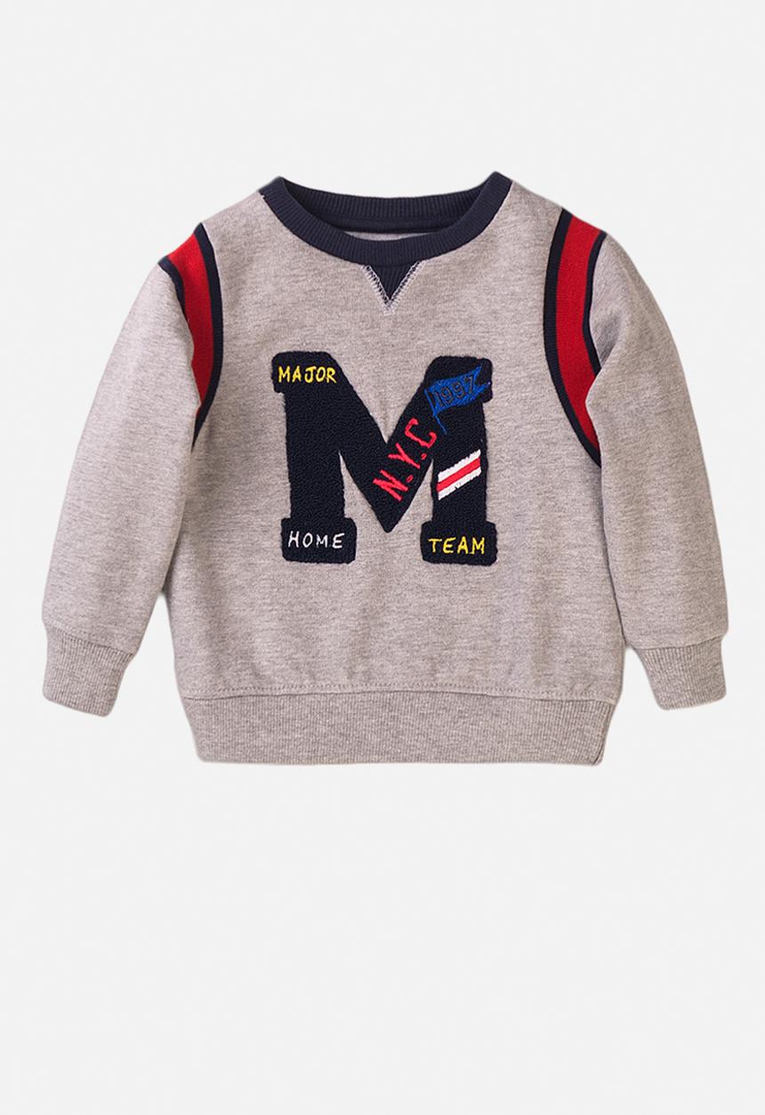 MINOTI - Nyc major home team grey sweatshirt