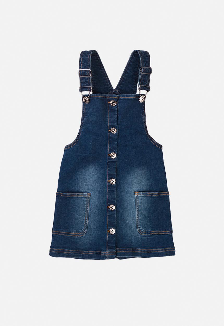 MINOTI - Denim pinafore