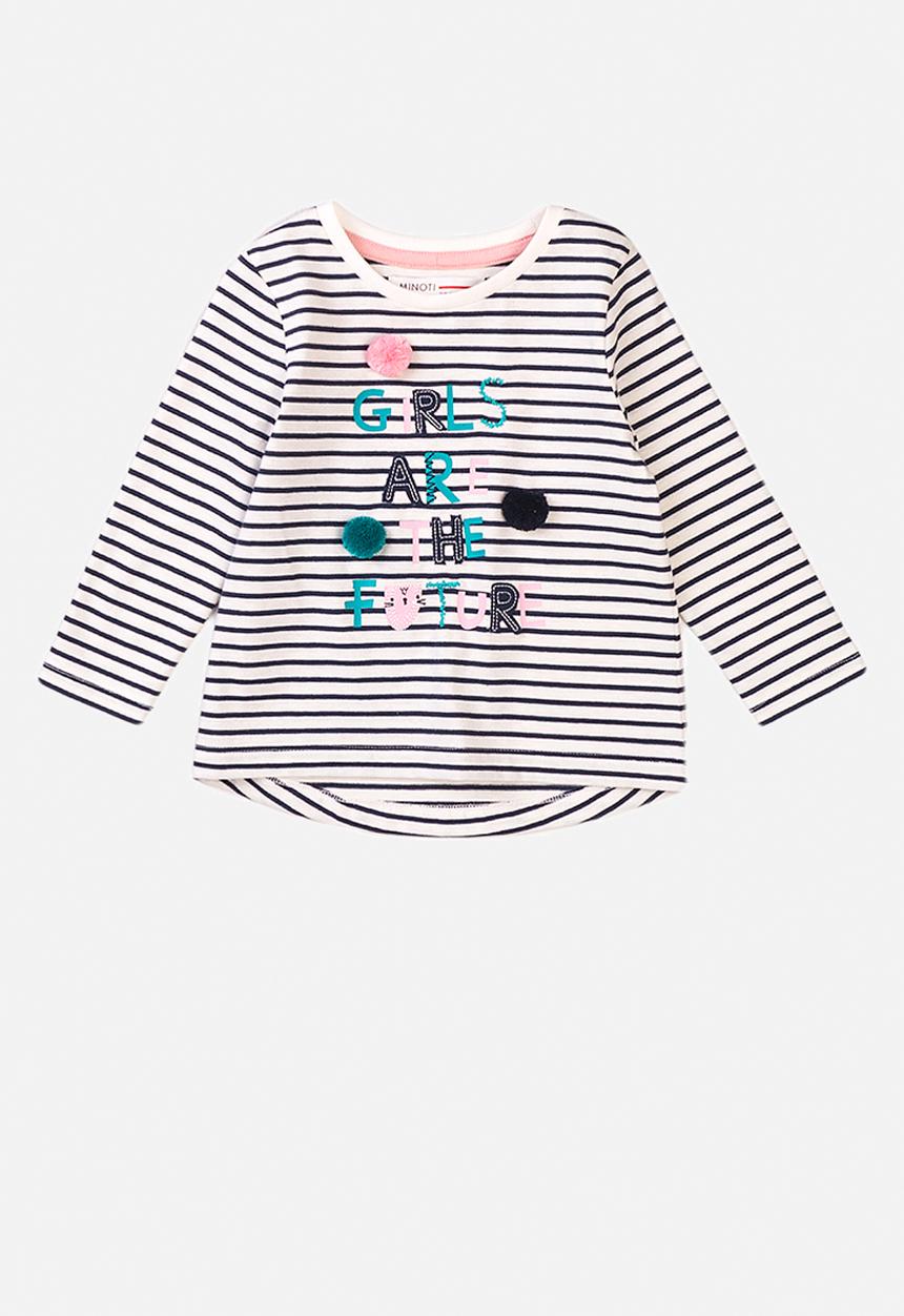 MINOTI - Stripe long sleeve top - multi