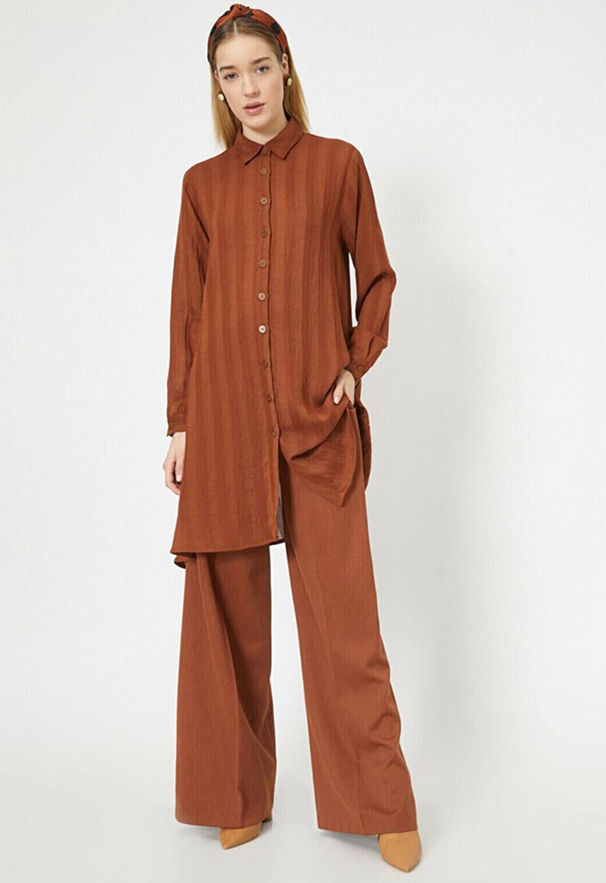 Koton - Woven trousers - brown