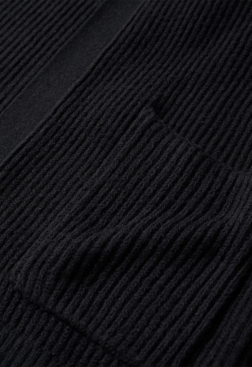 MANGO - Cardigan tinta - black