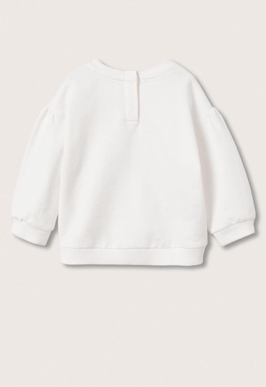 MANGO - Sweatshirt alice - white