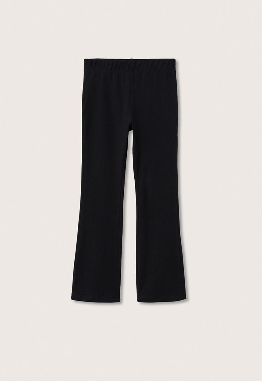 MANGO - Leggings bell - black