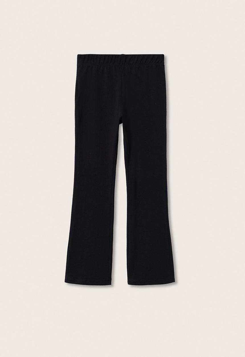 MANGO - Leggings bell - black