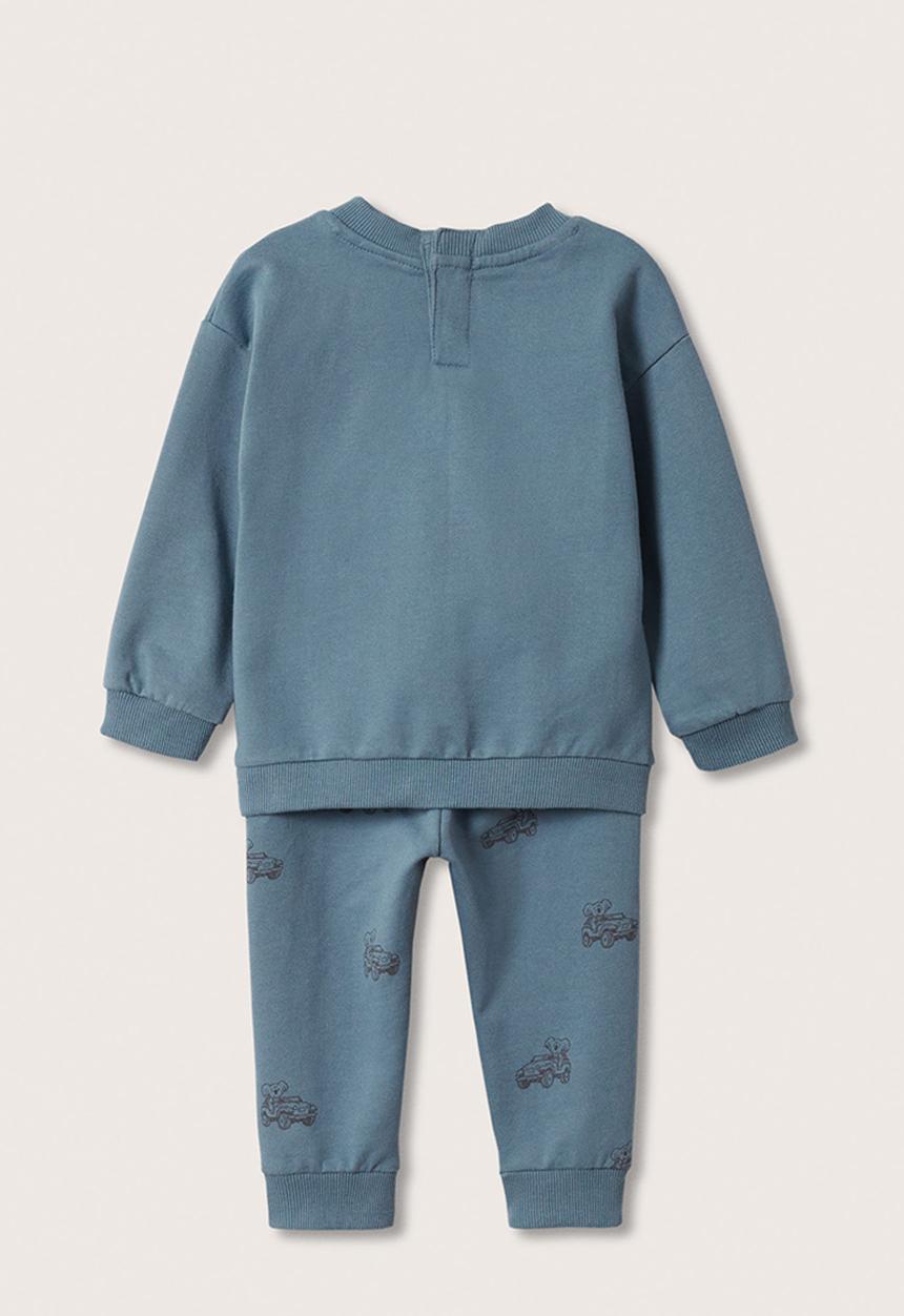 MANGO - Tracksuit sweetpa - medium blue