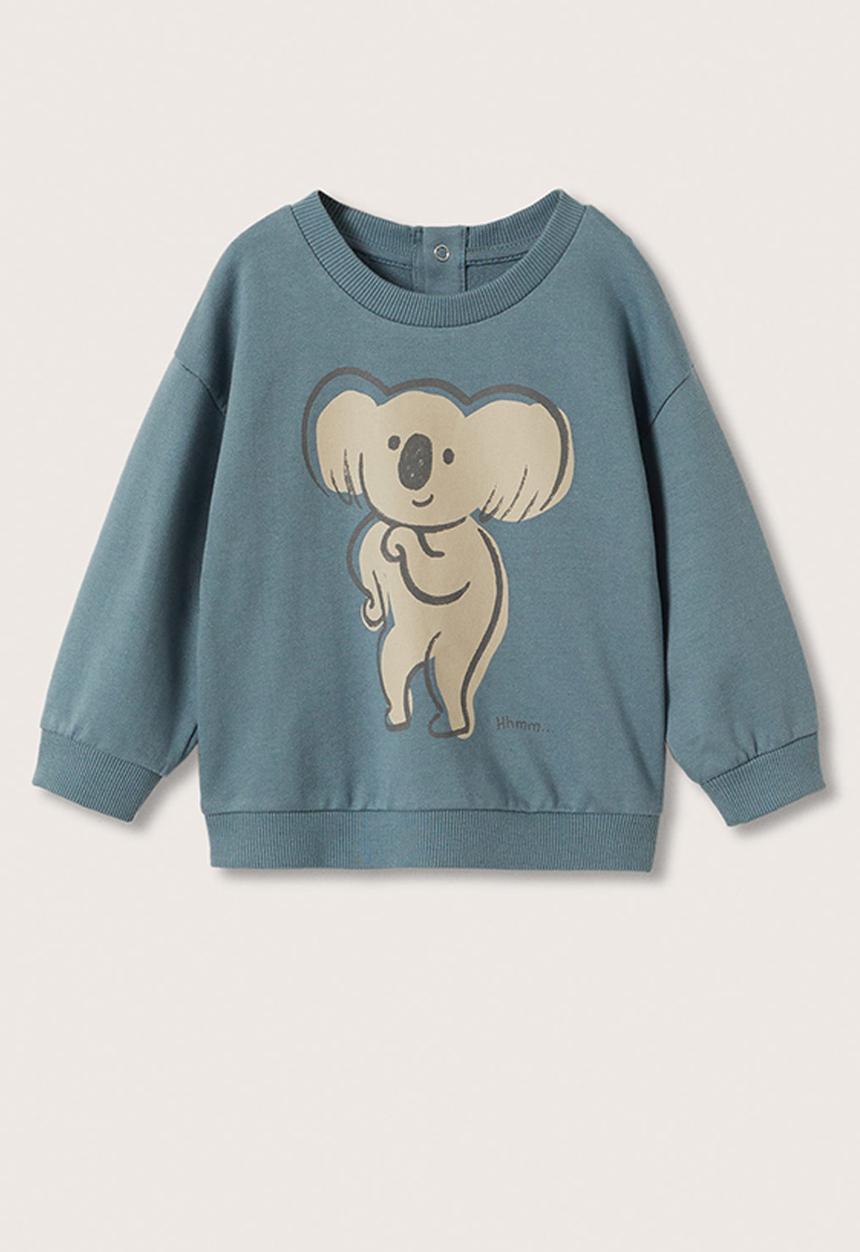 MANGO - Sweatshirt sweeties - blue