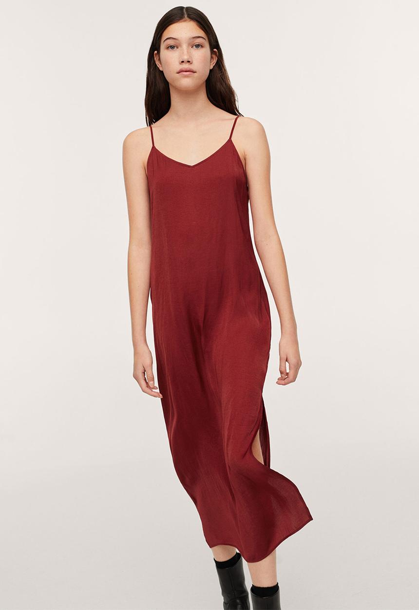 MANGO - Dress rojo - red
