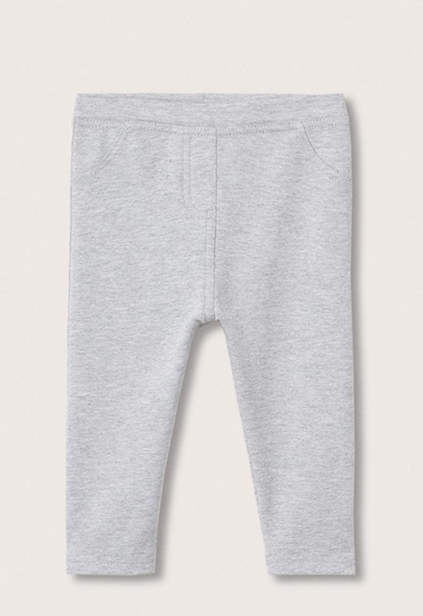 MANGO - Leggings terry - grey