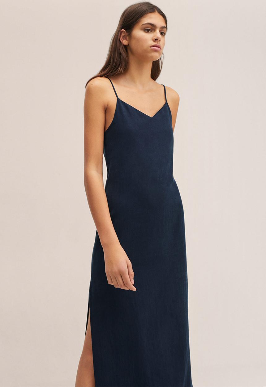 MANGO - Dress azul - navy