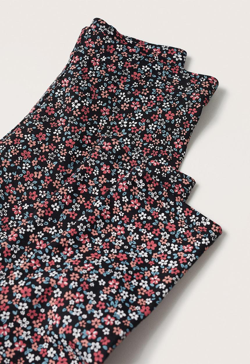 MANGO - Leggings eliop2 - black floral