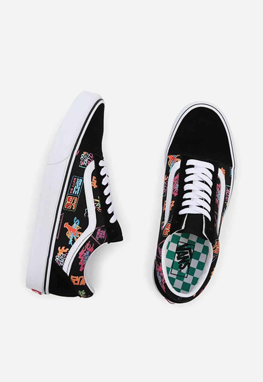 Vans - Old Skool - (vans market) black/neon