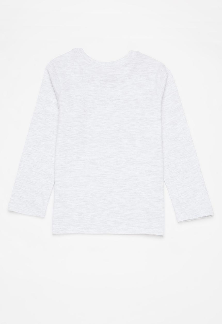 Pop Candy - 2 pack printed tee - lilac & grey