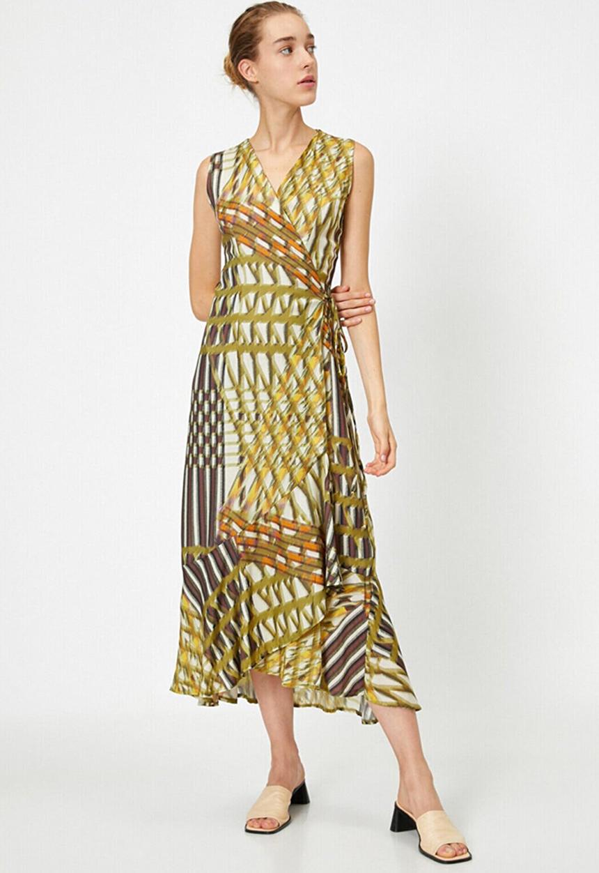 Koton - Printed dress - genuine pattern