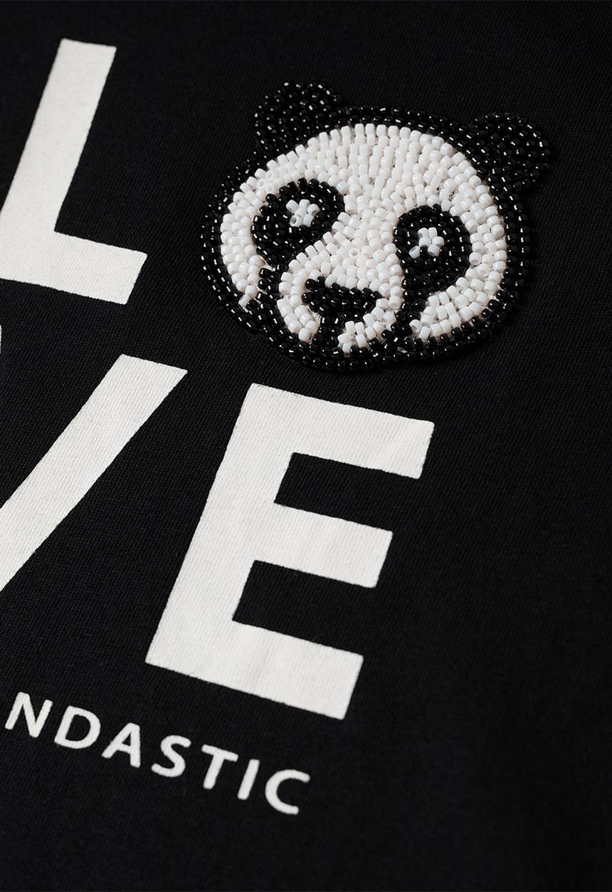 MANGO - T-shirt bea - black