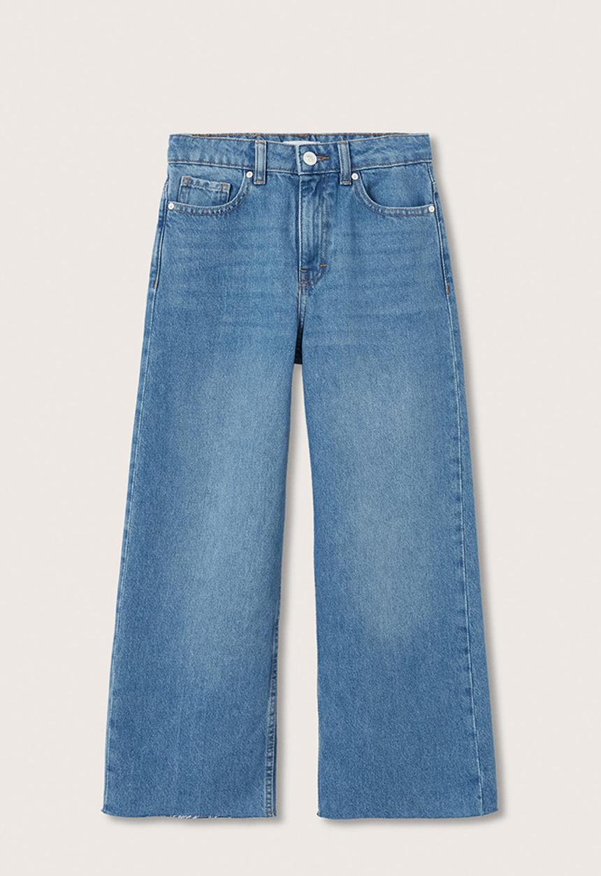 MANGO - Jeans culotte - blue