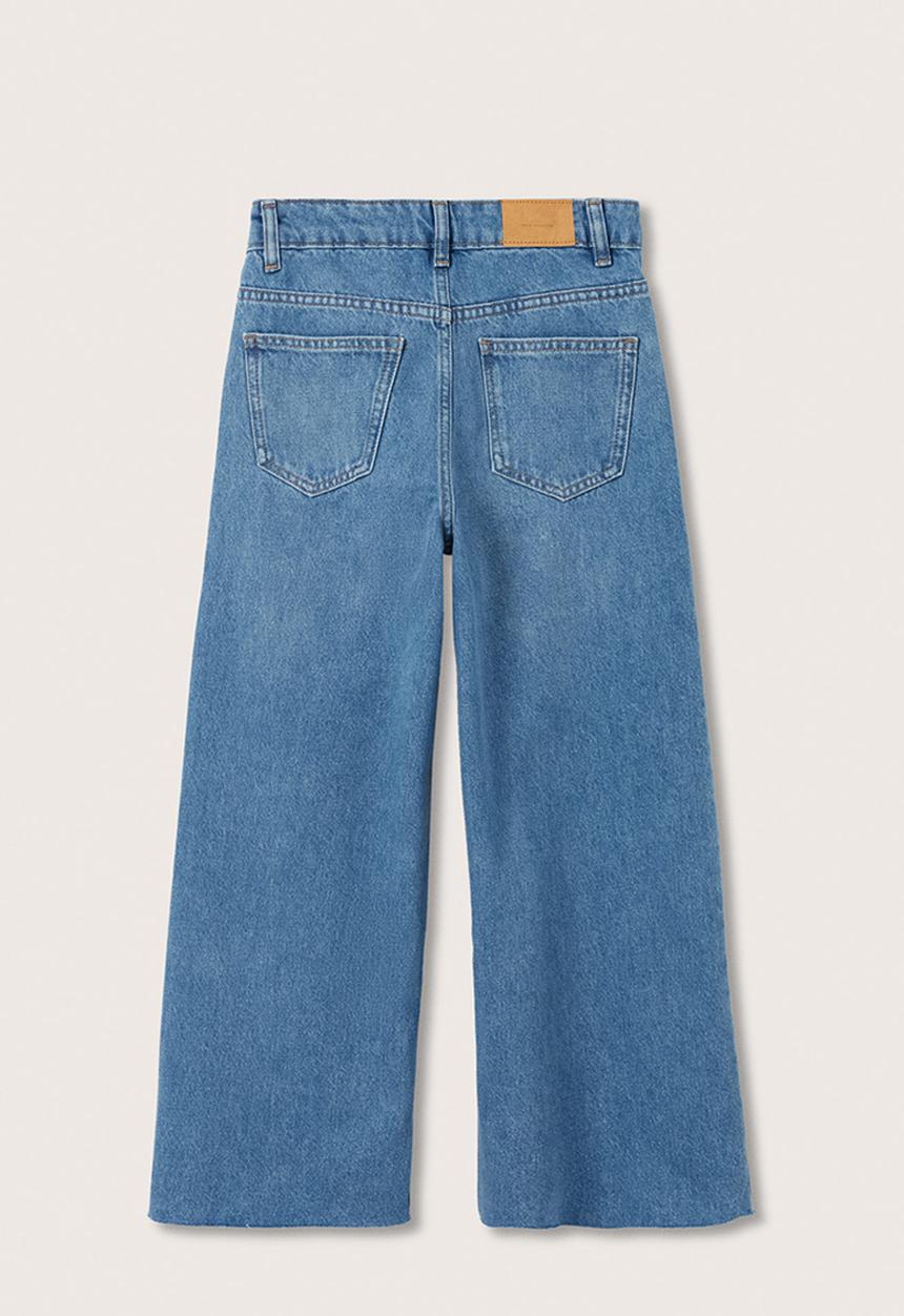 MANGO - Jeans culotte - blue