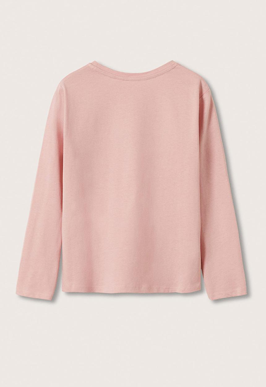 MANGO - T-shirt zoo - pink