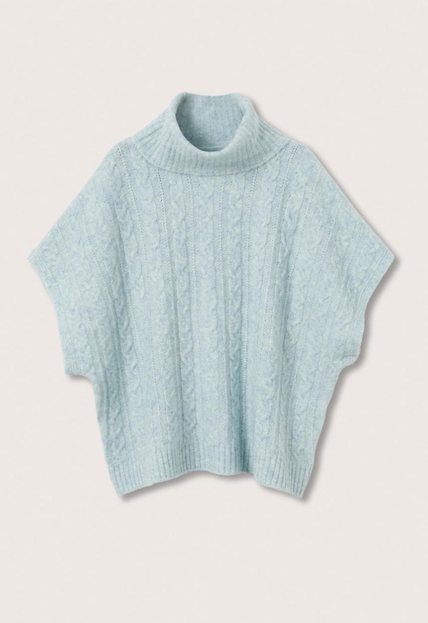MANGO - Waistcoat unico - blue