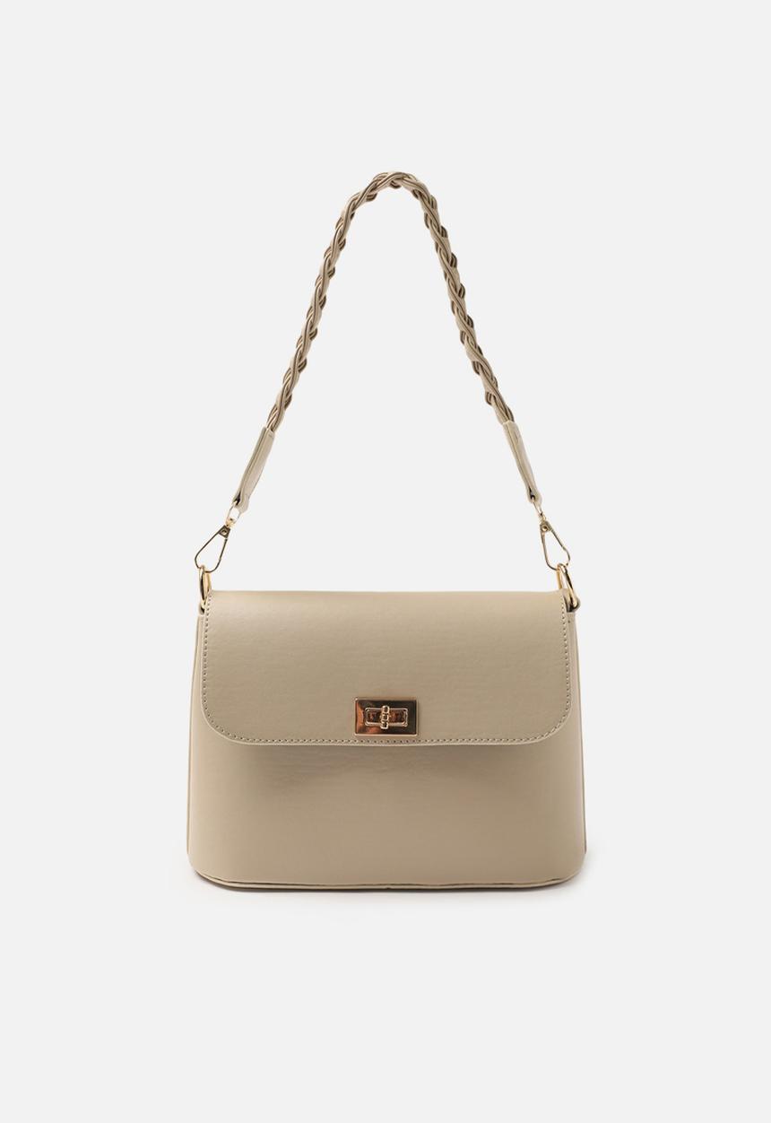 Trendyol - Boxed x-body - beige