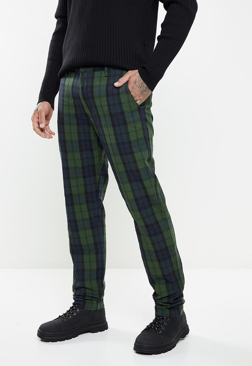 Levi’s® - Chino standard taper - fig  plaid mountain view