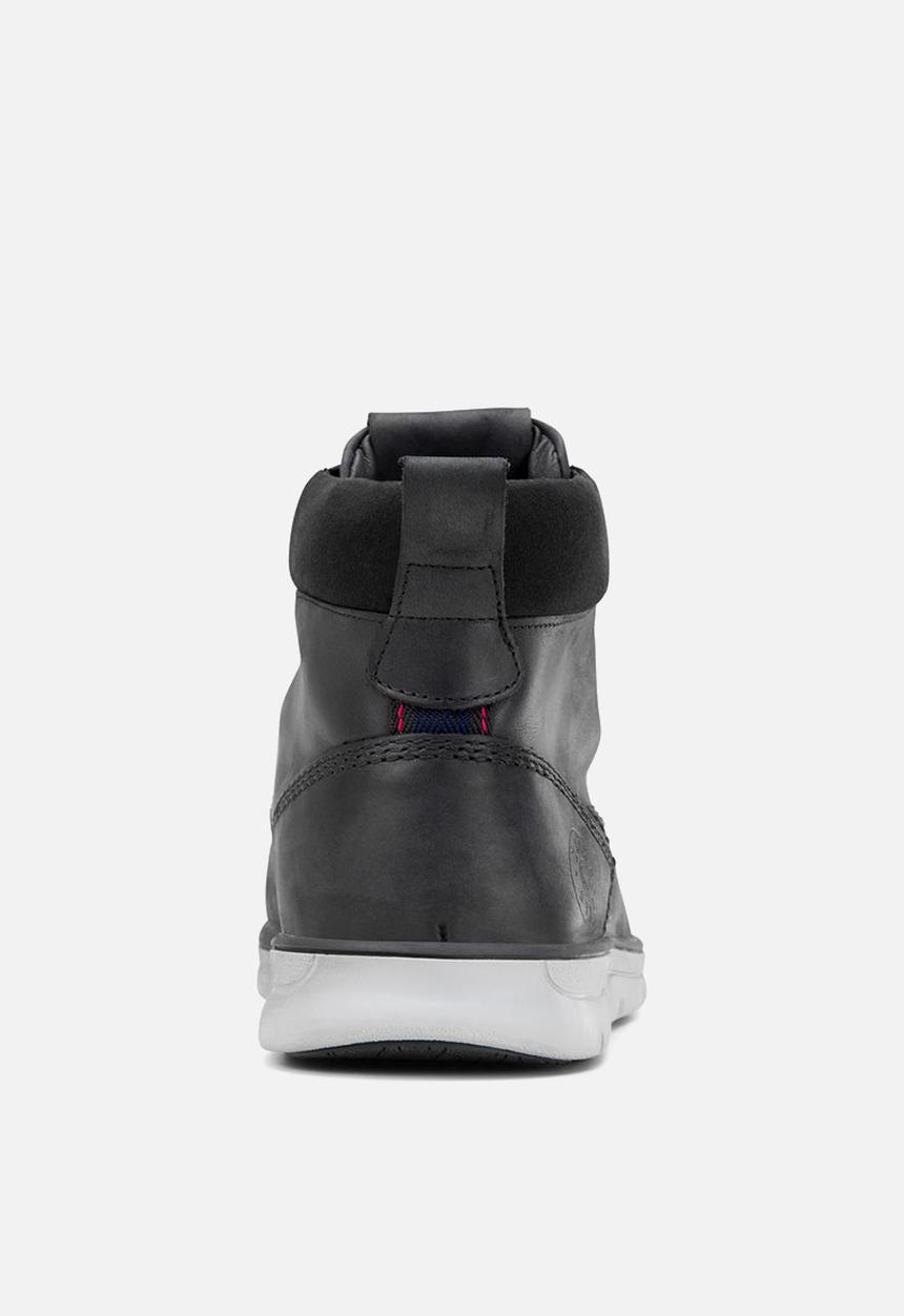Jack & Jones - Tubar leather boot - anthracite