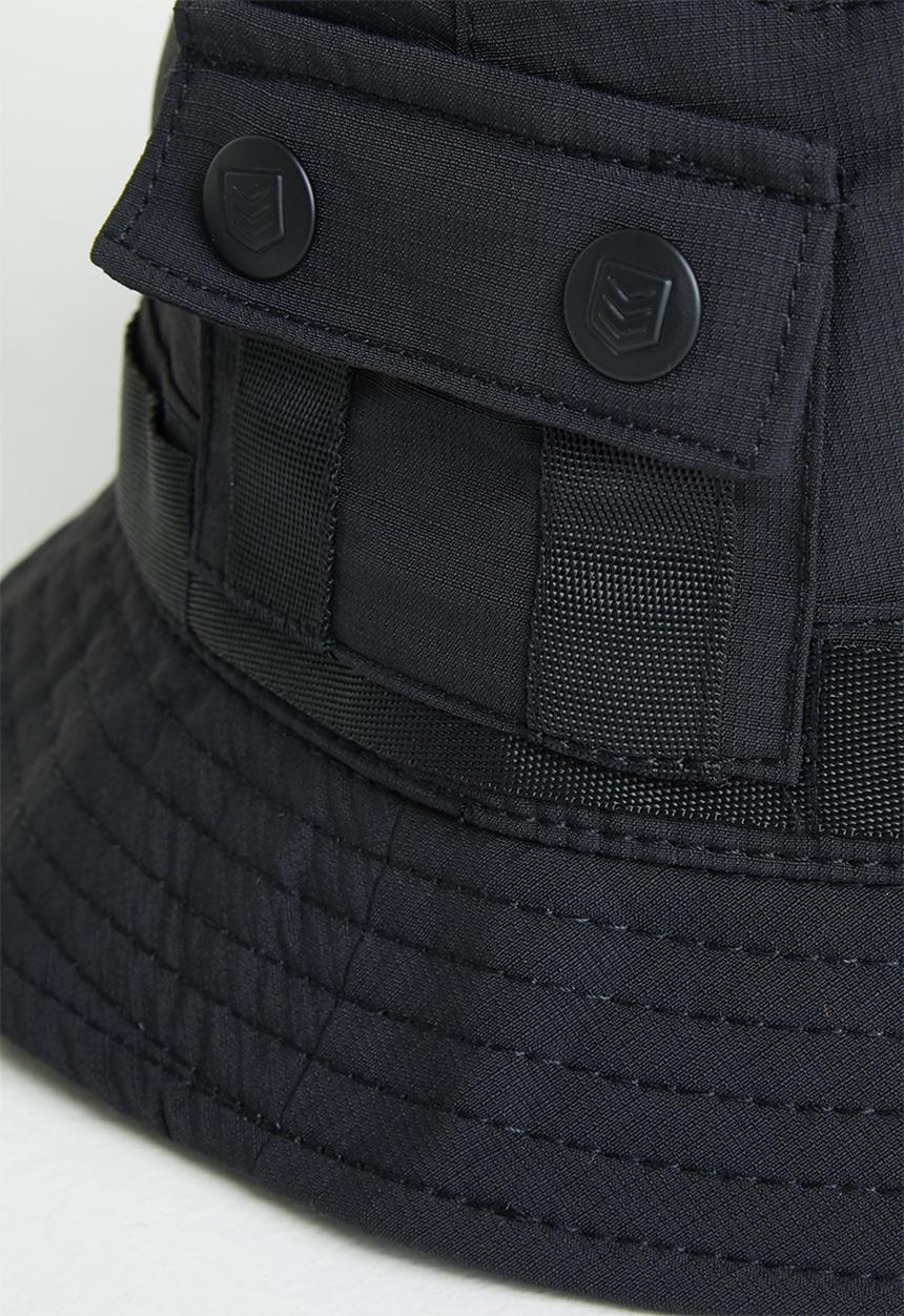 S.P.C.C - Atkins regular fit bucket hat - black