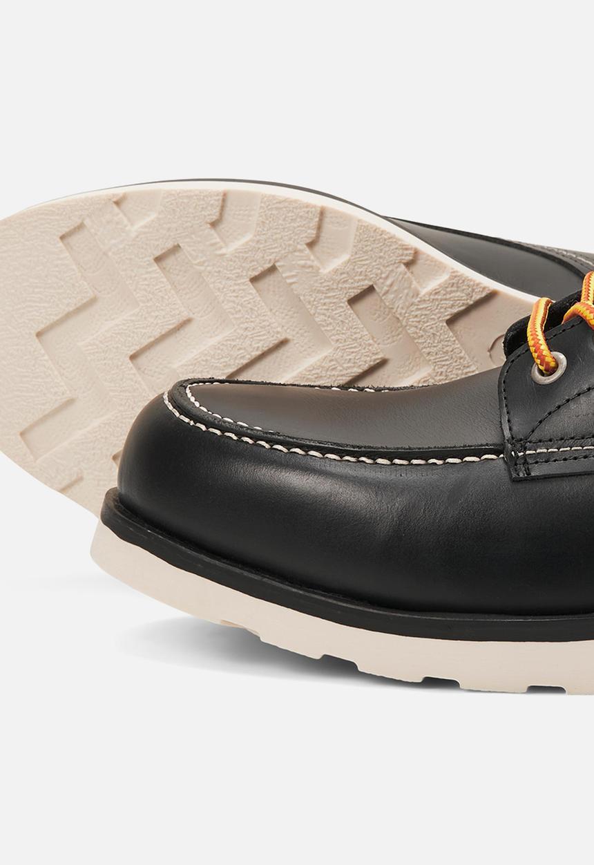 Jack & Jones - Darwin leather boot - black