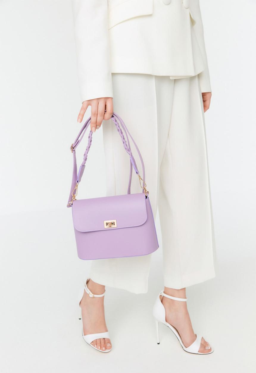 Trendyol - Boxed x-body - lilac